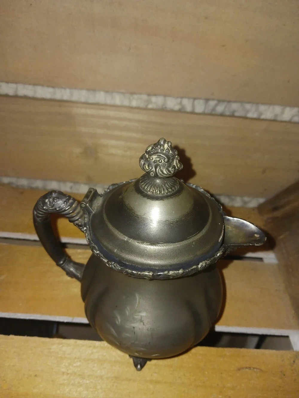 Vintahe Silver Plated Decorative Creamer